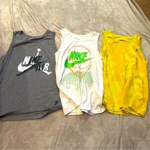 Bundle of 3 Men’s Nike/ Jordan Tanks M/L